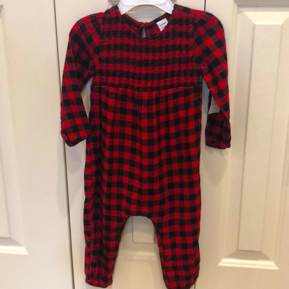 Old Navy black/red one piece